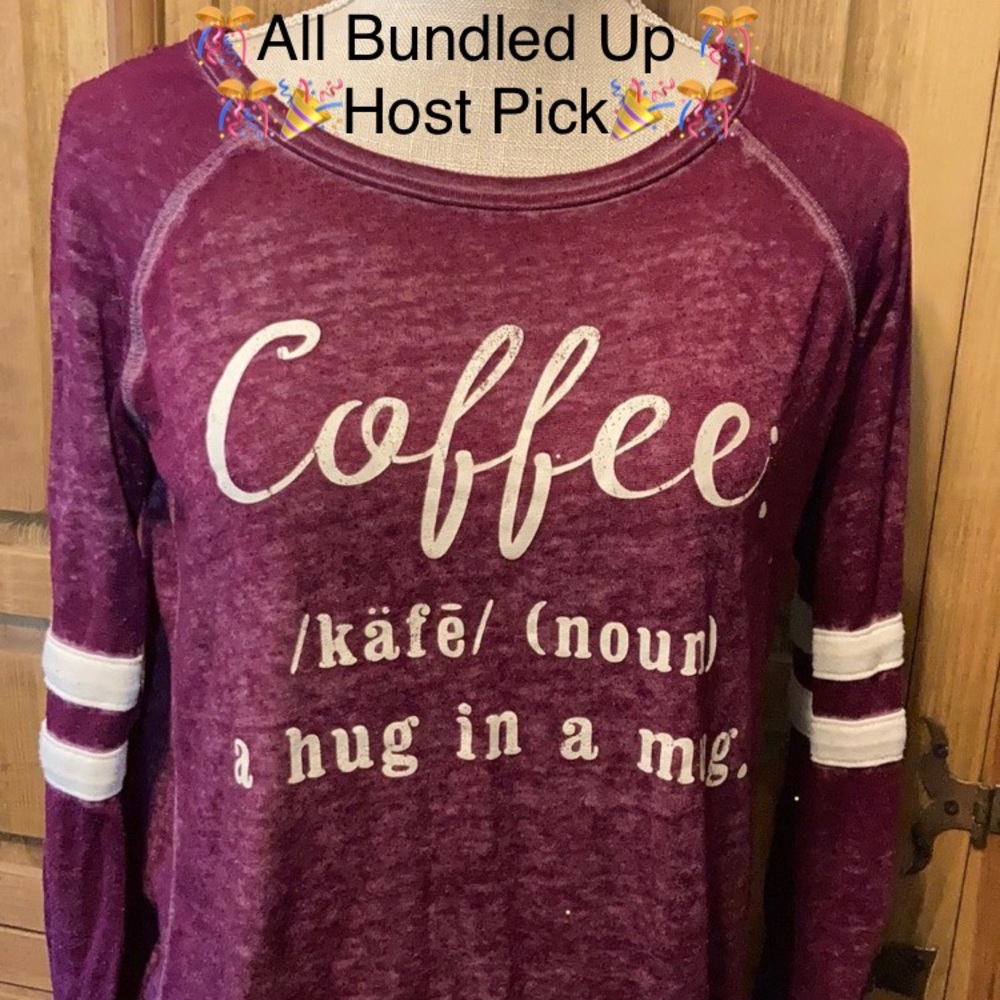 Maurices Coffee Definition Top - Picture 1 of 5